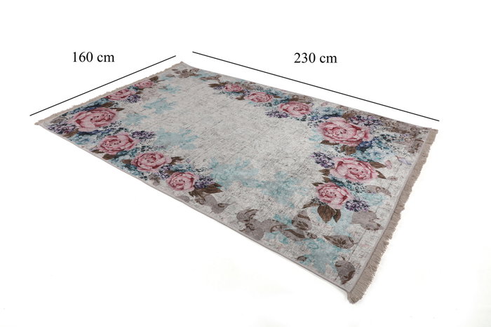 Conceptum Els1821 Alfombra de Terciopelo Multicolor 160 x 230 cm Conceptum Els1821 Alfombra de Terciopelo Multicolor 160 x 230 cm